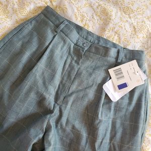 Deadstock Vintage LC Plaid Wool Trousers